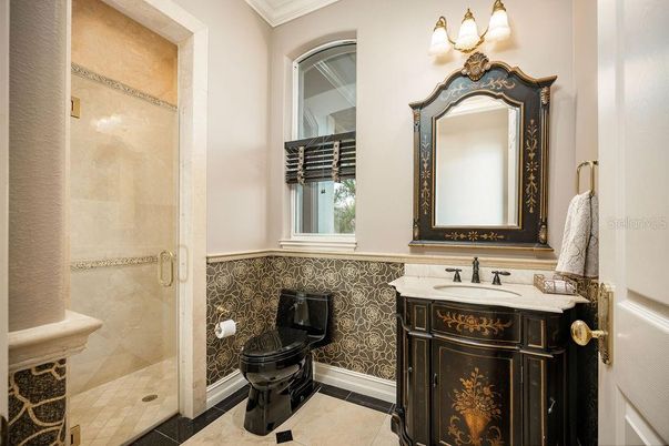 Bathroom, Glass Shower, Interior