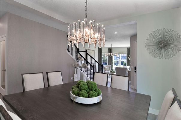 Chandelier, Dining room, Interior, Pendant Lights, Recessed Lighting