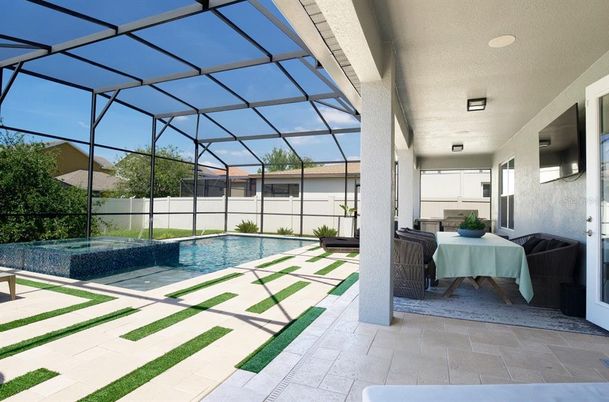 Glass Ceilings, Interior, Pool, Sun Room