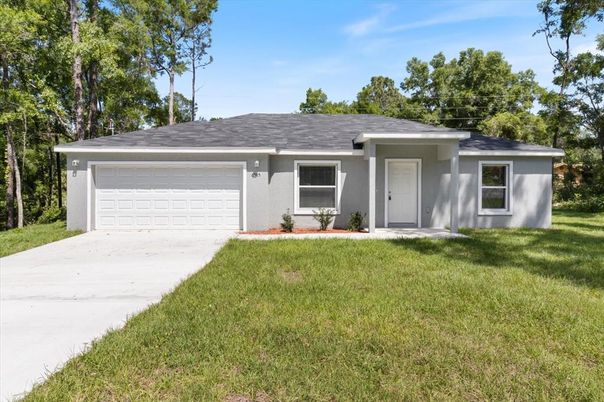 Attached, Exterior, Facade, Ranch