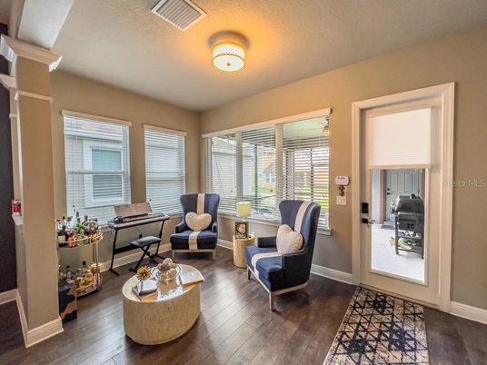 Home Office, Interior, Living room, Wood Texture Flooring