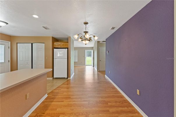 Chandelier, Interior, Recessed Lighting, Wood Texture Flooring