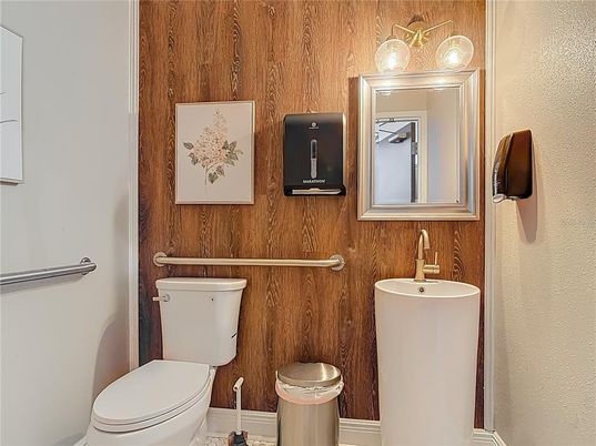 Bathroom, Interior, Wooden Walls