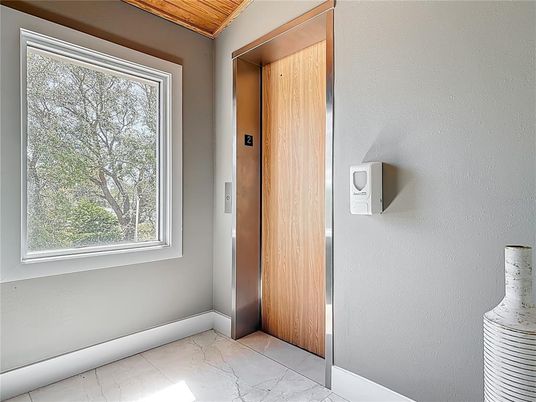 Elevator, Interior, Marble