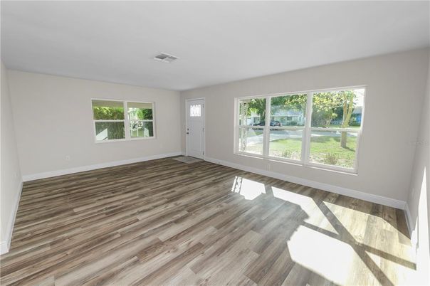 Empty room, Interior, Wood Texture Flooring