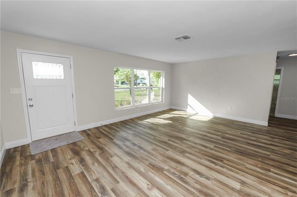 Empty room, Interior, Wood Texture Flooring
