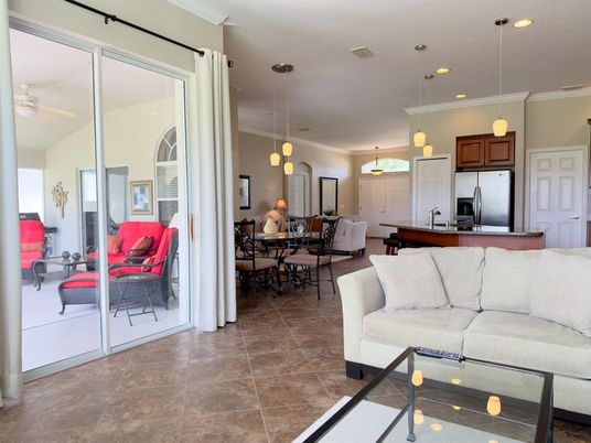 Dining room, Interior, Kitchen, Living room, Pendant Lights, Recessed Lighting