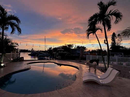 Exterior, Lake, Pool