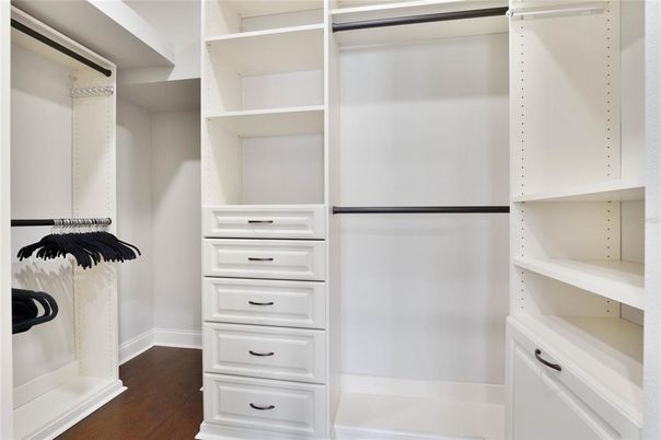 Interior, Walk-in Closets, Wood Texture Flooring