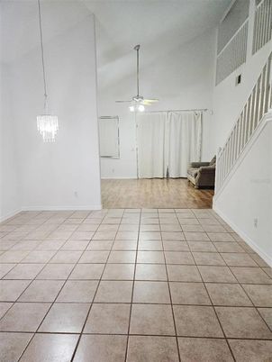 Chandelier, Empty room, Interior