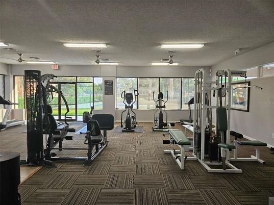 Fitness Equipment, Gym, Interior