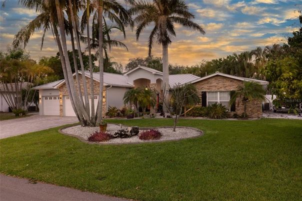 Attached, Backyard, Exterior, Facade, Ranch