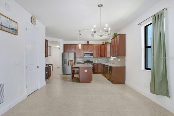 Interior, Kitchen, Pendant Lights, Stainless Steel Appliances