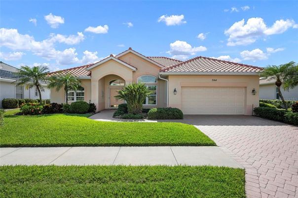 Attached, Backyard, Exterior, Facade, Mediterranean