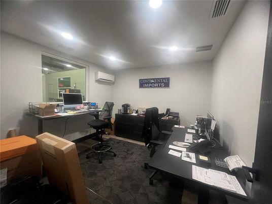Home Office, Interior, Recessed Lighting