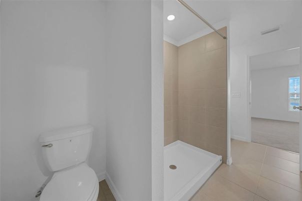 Bathroom, Interior, Recessed Lighting