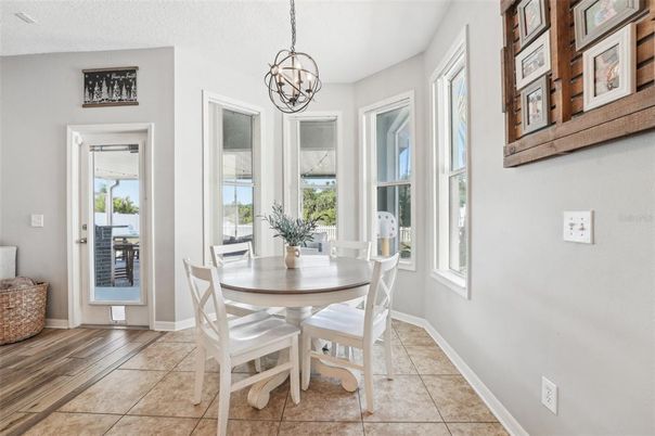 Chandelier, Dining room, Interior