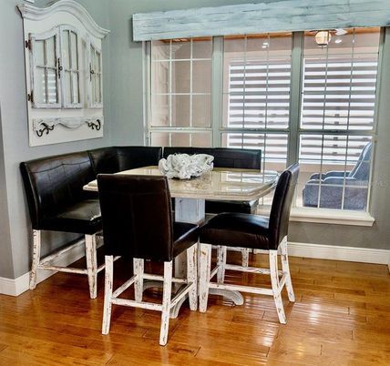 Dining room, Interior, Wood Texture Flooring