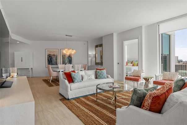 Chandelier, Dining room, Interior, Living room, Recessed Lighting, Wood Texture Flooring