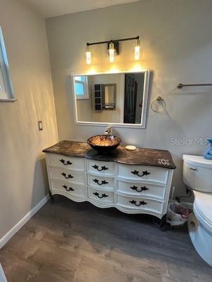 Bathroom, Interior, Wood Texture Flooring