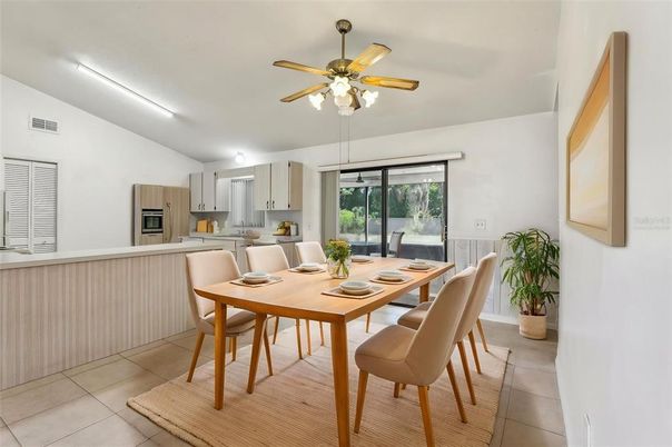Dining room, Interior, Kitchen
