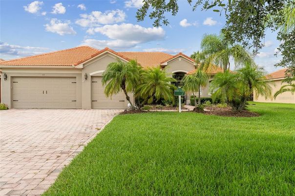 Attached, Backyard, Exterior, Facade, Mediterranean