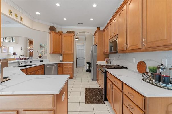 Interior, Kitchen, Recessed Lighting