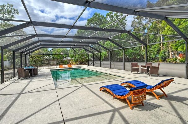 Glass Ceilings, Interior, Pool, Sun Room