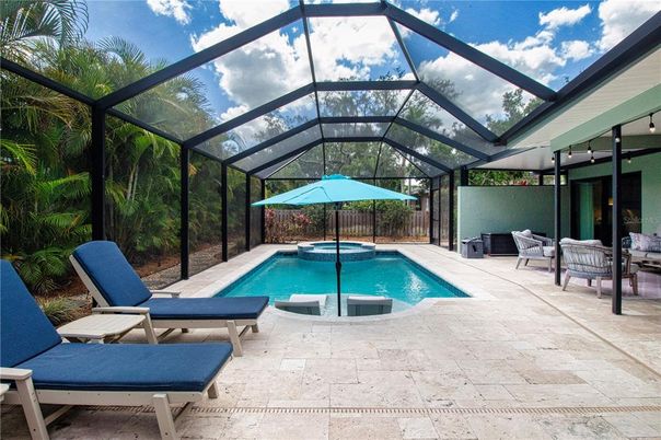 Glass Ceilings, Interior, Pool, Sun Room
