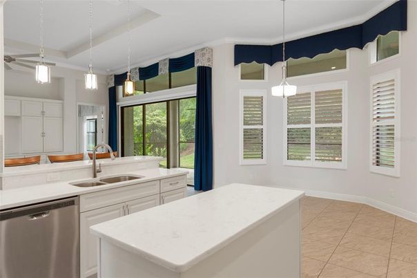 Interior, Kitchen, Pendant Lights, Stainless Steel Appliances