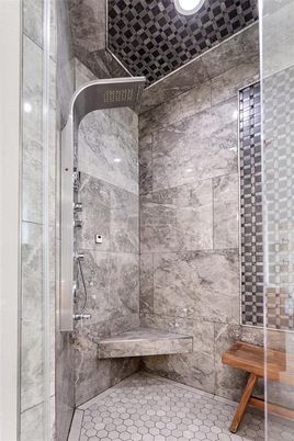 Bathroom, Interior, Marble Walls