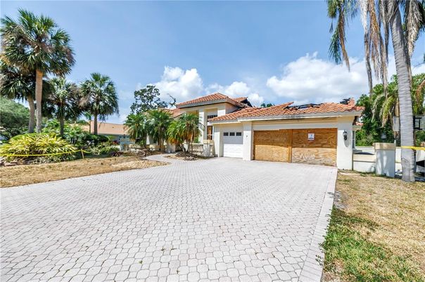 Attached, Backyard, Exterior, Facade, Mediterranean