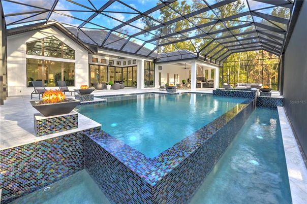 Glass Ceilings, Interior, Pool, Sun Room