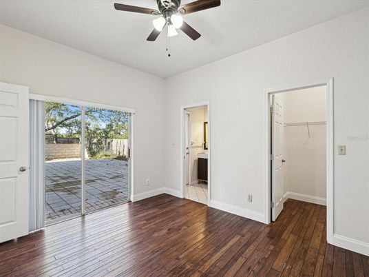 Bathroom, Empty room, Interior, Wood Texture Flooring