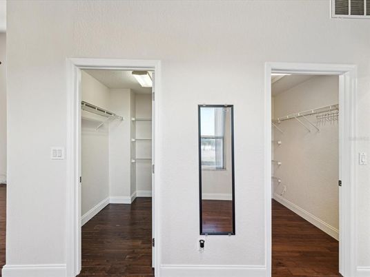 Interior, Walk-in Closets, Wood Texture Flooring
