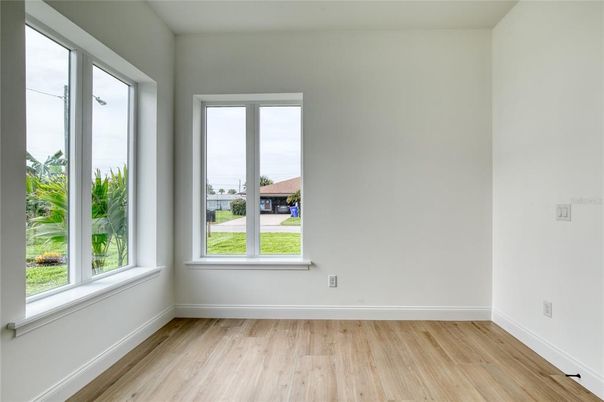 Empty room, Interior, Wood Texture Flooring