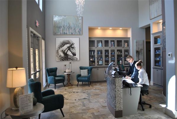 Home Office, Interior, Pendant Lights, Recessed Lighting