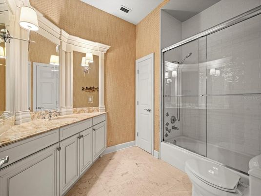 Bathroom, Glass Shower, Interior