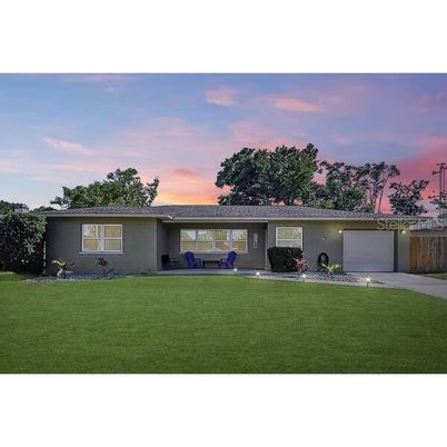 Attached, Backyard, Exterior, Facade, Ranch