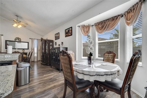 Dining room, Interior, Wood Texture Flooring
