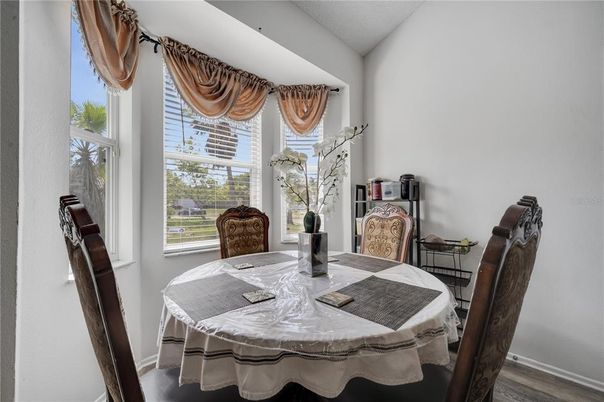 Dining room, Interior, Wood Texture Flooring
