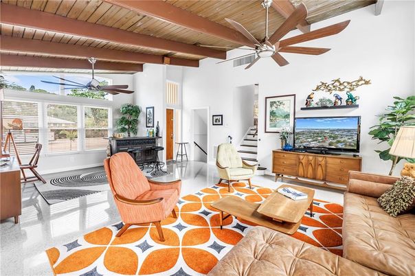 Interior, Living room, Wooden Beams, Wooden Ceilings