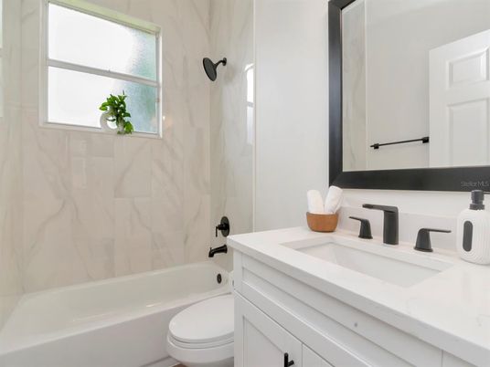 Bathroom, Interior, Marble Walls