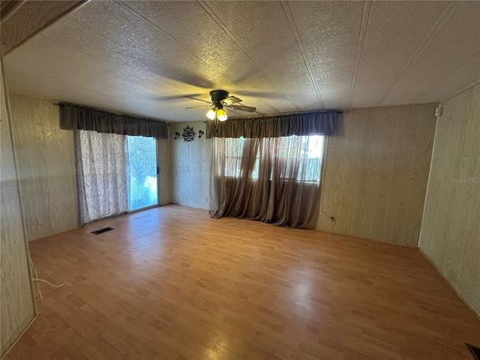 Empty room, Interior, Wood Texture Flooring