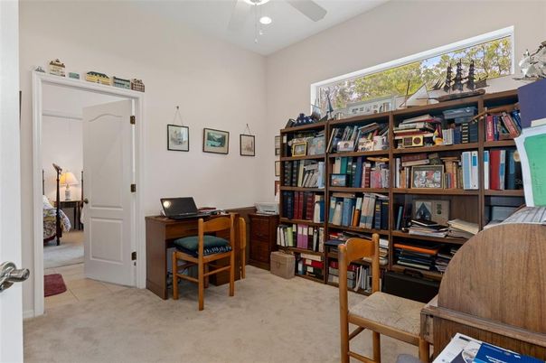 Home Office, Interior, Recessed Lighting