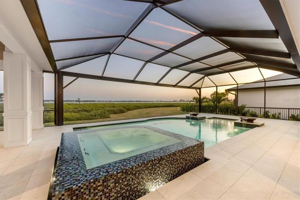 Glass Ceilings, Interior, Pool, Sun Room