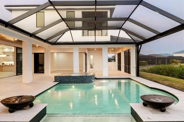 Glass Ceilings, Interior, Pool, Sun Room