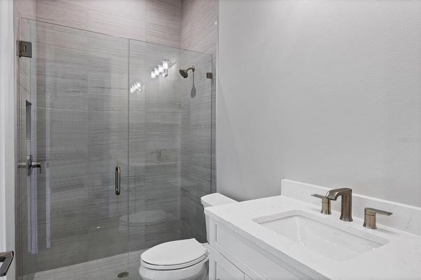 Bathroom, Glass Shower, Interior