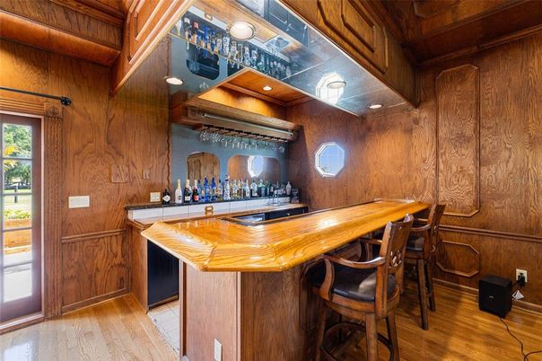 Interior, Wood Texture Flooring, Wooden Walls