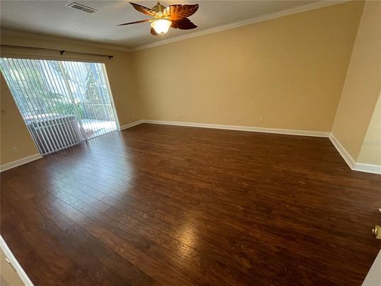 Empty room, Interior, Wood Texture Flooring